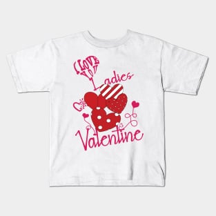 valentines day by chakibium Kids T-Shirt